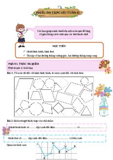 Bài tập cuối tuần Toán 4 Tuần 15 Kết nối tri thức (có lời giải)
