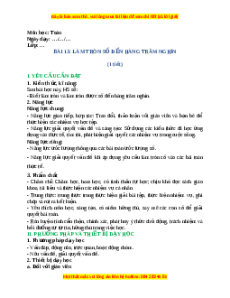 Giáo án Làm tròn số đến hàng trăm nghìn Toán 4 Kết nối tri thức