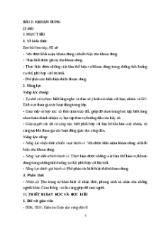 Giáo án Bài 2: Khoan dung Giáo dục công dân 9 Chân trời sáng tạo