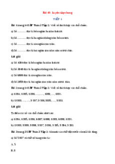 VBT Toán lớp 3 Bài 49 (Kết nối tri thức): Luyện tập chung
