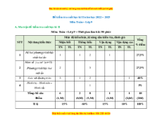 Bộ 15 đề thi cuối kì 2 Toán 9 năm 2023
