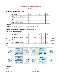 VBT Toán lớp 3 Bài 24 (Kết nối tri thức): Gấp một số lên một số lần