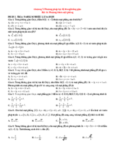 Trắc nghiệm Toán 12 KNTT Chương 5 (có đúng sai, trả lời ngắn)