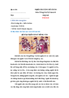 Bài tập cuối tuần Tiếng Việt lớp 5 Chân trời sáng tạo Tuần 15