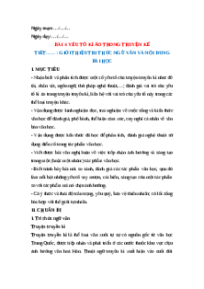 Giáo án Tri thức ngữ văn trang 92 Ngữ Văn 12 Kết nối tri thức