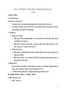 Giáo án Mĩ thuật 7 Kết nối tri thức | Giáo án Mĩ thuật 7 mới, chuẩn nhất