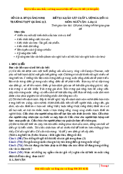Đề thi thử Ngữ văn trường Quảng Hà - Quảng Ninh lần 1 năm 2023