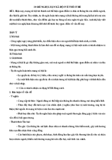 20 Đề văn Nghị luận xã hội về tuổi trẻ