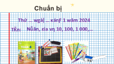 Giáo án Powerpoint Tính chất phân phối của phép nhân đối với phép cộng Toán lớp 4 Kết nối tri thức