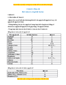 Lý thuyết Hóa trị, công thức hóa học KHTN 7 Cánh diều
