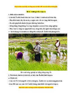 Lý thuyết Lịch sử 7 Chân trời sáng tạo Bài 8: Vương triều Gúp-ta