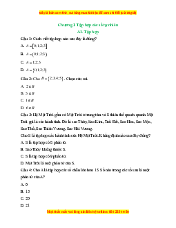 Bộ Trắc nghiệm Toán 6 Kết nối tri thức (cả năm) có đáp án