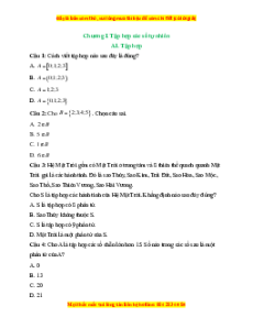 Bộ Trắc nghiệm Toán 6 Kết nối tri thức (cả năm) có đáp án