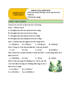 Bài tập cuối tuần Toán lớp 5 Chân trời sáng tạo Tuần 5