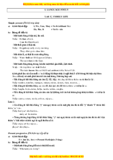 Language focus - Bài tập Tiếng Anh English Workbook 10