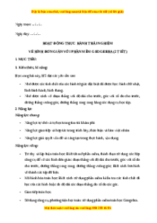 Giáo án Vẽ hình đơn giản với phần mềm GeoGebra Toán 8 Kết nối tri thức