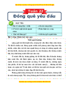 Bài tập cuối tuần Tiếng việt lớp 3 Tuần 22 Cánh diều (có lời giải)