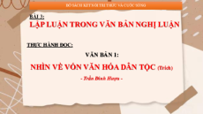 Giáo án Powerpoint Bài 3: Lập luận trong văn bản nghị luận Ngữ văn 12 Kết nối tri thức