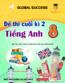Bộ 11 đề thi cuối kì 2 Tiếng Anh 8 Global success có đáp án