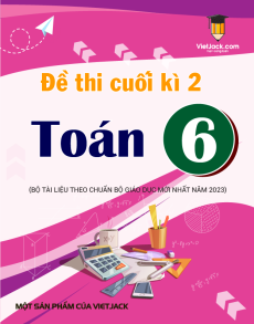 30 Đề thi Toán 6 cuối kì 2 có lời giải (sách mới)