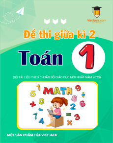 30 đề thi Toán lớp 1 Giữa kì 2 có lời giải (sách mới)