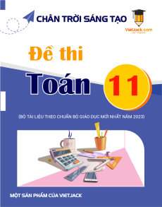 30 Đề thi Toán 11 Chân trời sáng tạo có lời giải