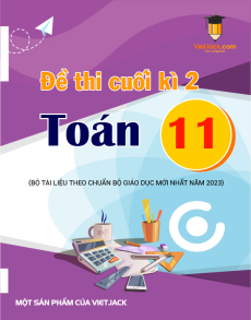 30 Đề thi Toán 11 Cuối kì 2 có lời giải (sách mới)