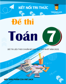 54 Đề thi Toán 7 Kết nối tri thức có lời giải