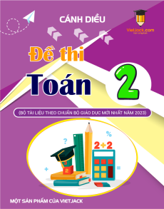 65 Đề thi Toán lớp 2 Cánh diều có lời giải