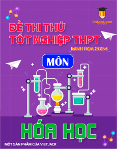 Bộ đề Tốt nghiệp Hóa học 2024 theo đề tham khảo