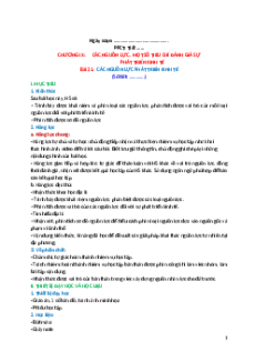 Giáo án Bài 21 Địa lí 10 Kết nối tri thức: Các nguồn lực phát triển kinh tế