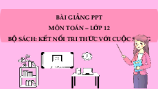 Giáo án Powerpoint Biểu thức toạ độ của các phép toán vectơ Toán 12 Kết nối tri thức