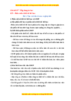 Lý thuyết Tin học 10 Cánh diều Chủ đề E(ICT) Bài 1: Tạo văn bản tô màu và ghép ảnh