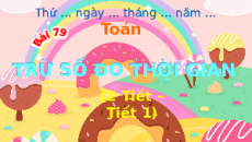 Giáo án Powerpoint Trừ số đo thời gian Toán lớp 5 Chân trời sáng tạo