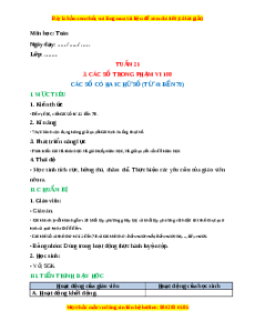 Giáo án Các số có hai chữ số (Từ 41 đến 70) Toán lớp 1 Cánh diều