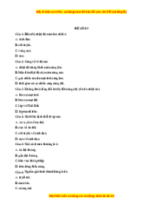 Đề thi cuối kì 1 Địa lý 10 Cánh diều (đề 3)