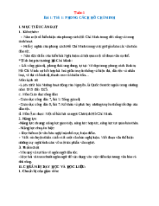 Giáo án Ngữ văn 9 Học kì 1 mới CV 5512