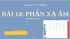 Giáo án powerpoint Phản xạ âm | KHTN 7 Chân trời sáng tạo (Vật Lí)