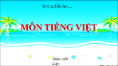 Giáo án Powerpoint Bài 2: Thời gian biểu Tiếng Việt lớp 2 Chân trời sáng tạo