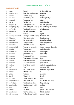 Bài tập Tiếng Anh 7 Global success (cả năm) có đáp án