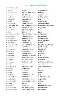 Bài tập Tiếng Anh 7 Global success (cả năm) có đáp án