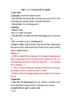 Giáo án NLS Toán 6 Kết nối tri thức Bài 2: Cách ghi số tự nhiên
