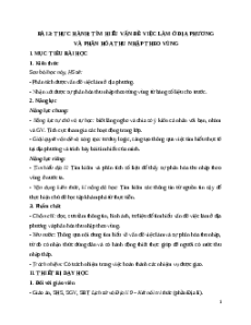 Giáo án Bài 3 Địa lí 9 Kết nối tri thức (2024): Thực hành