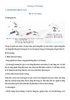 Đề cương ôn tập Giữa kì 2 Vật lí 12 Kết nối tri thức