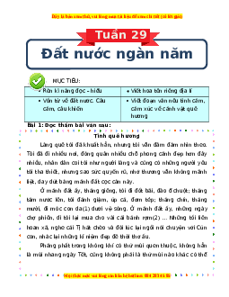 Bài tập cuối tuần Tiếng việt lớp 3 Tuần 29 Kết nối tri thức (có lời giải)