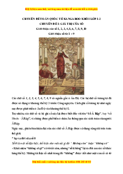 Toán Kangaroo cấp độ 1 (Lớp 1, 2) (Bộ đề thi + chuyên đề ôn thi)