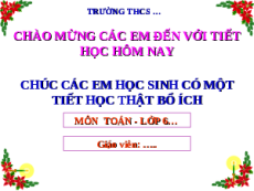 Giáo án Powerpoint Tính toán với số thập phân Toán 6 Kết nối tri thức