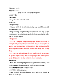Giáo án NLS Toán 6 Kết nối tri thức Chương 3 Luyện tập chung (2)
