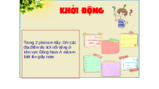 Giáo án Powerpoint Bài 14 Địa lí 11 Chân trời sáng tạo: Thực hành: Tìm hiểu hoạt động kinh tế đối ngoại Đông Nam Á