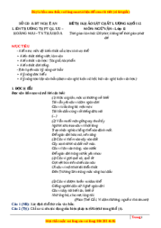 Đề thi thử Ngữ văn trường Liên trường - Nghệ An lần 1 năm 2023